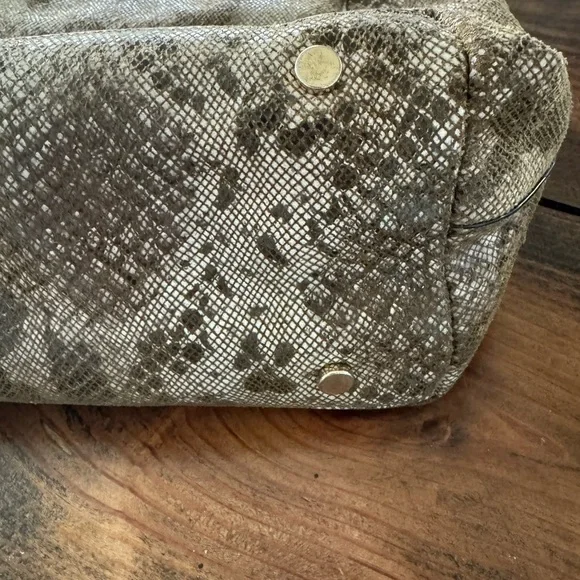 ANTONIO MELANI Large Snake Print Hobo Handbag - Picture 7 of 14